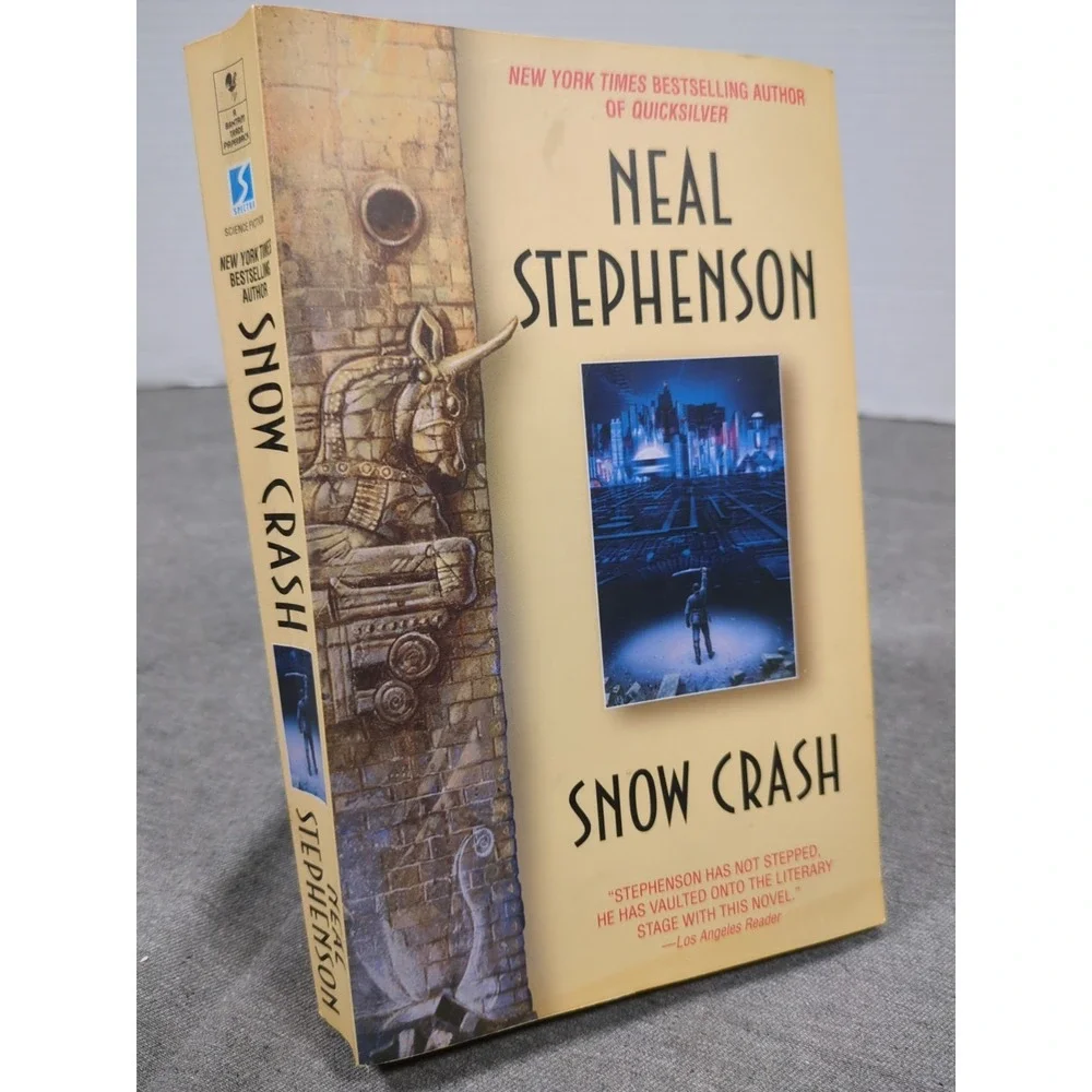 Snow Crash Neal Stephenson Bantam Spectra Trade Paperback Reissue September 2003